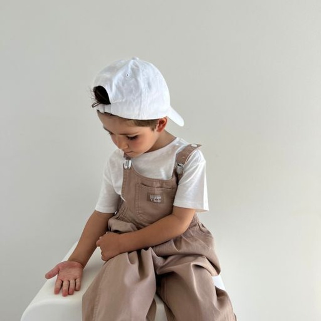 【TWIN COLLECTIVE】Bowie Bubble Overall - Latte Brown