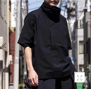 新古美品  CCP フィルタートップオーバーマスクシャツ  BLACK  M    SS-VB01  定価 18700円