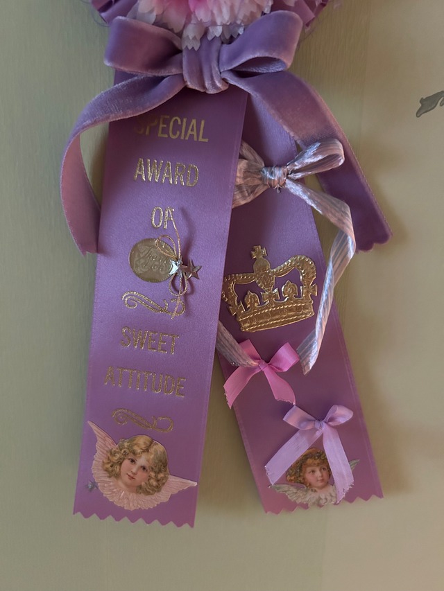 ヴィンテージフラワーのロゼット（240922）