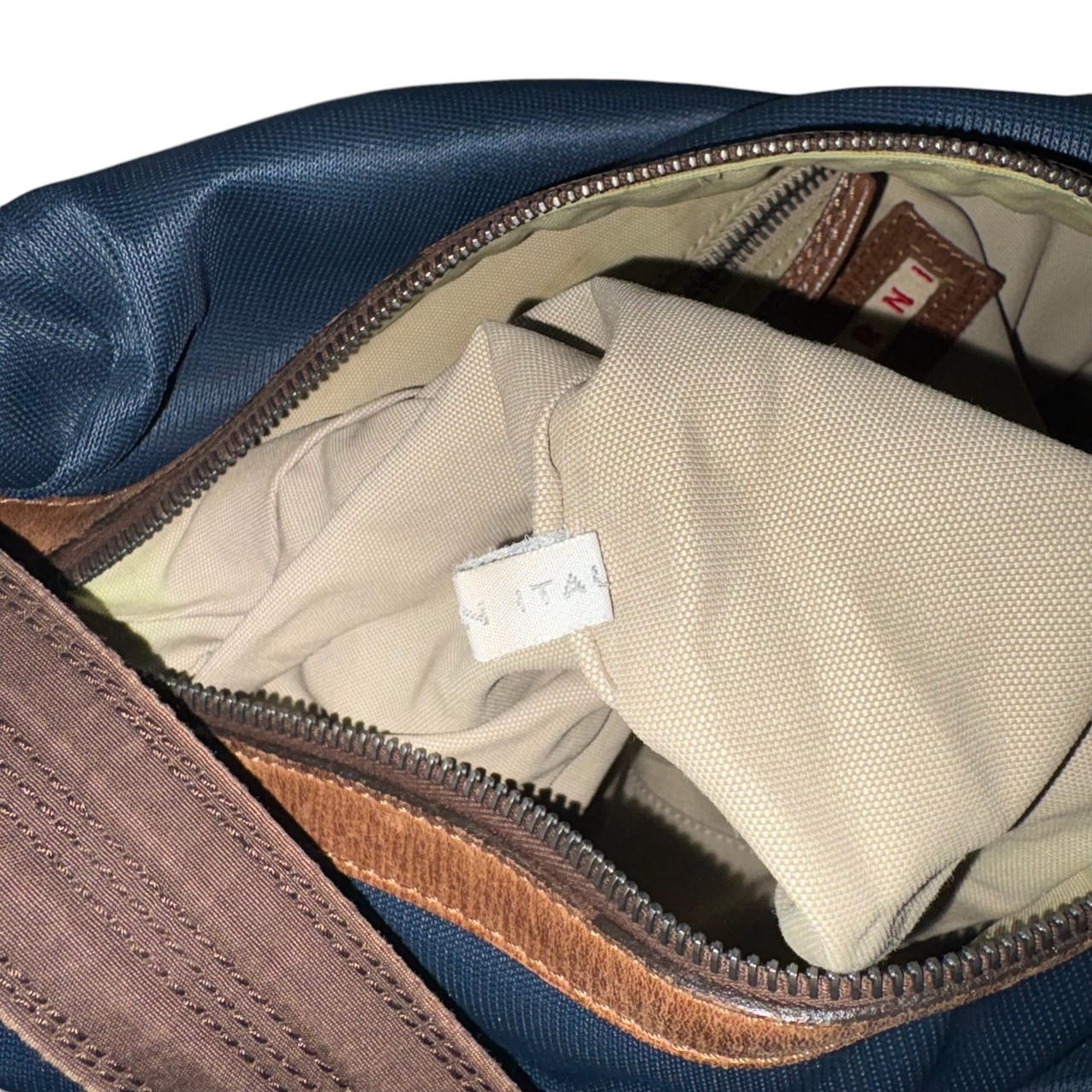 MARNI nylon canvas bag