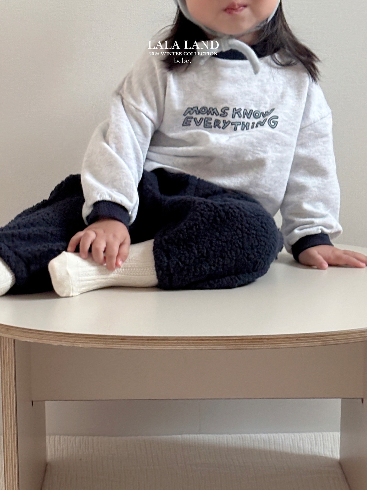 LALALAND 25/WI(Baby)Everything color-block tee