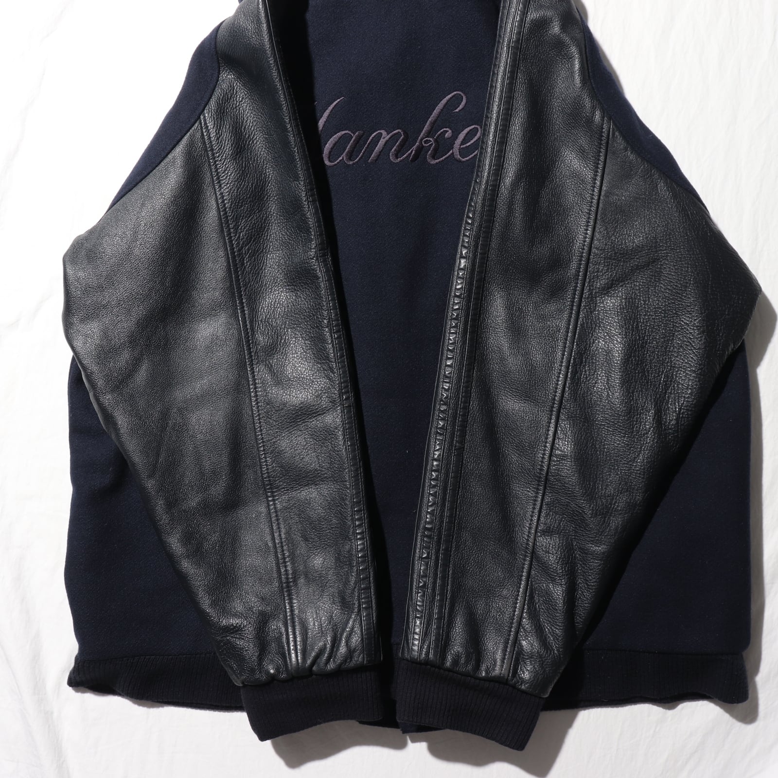 美品 XL adidas Yankees 80s 90s カナダ製 レザージャケット 美品 XL adidas Yankees 80s 90s カナダ製 レザージャケット