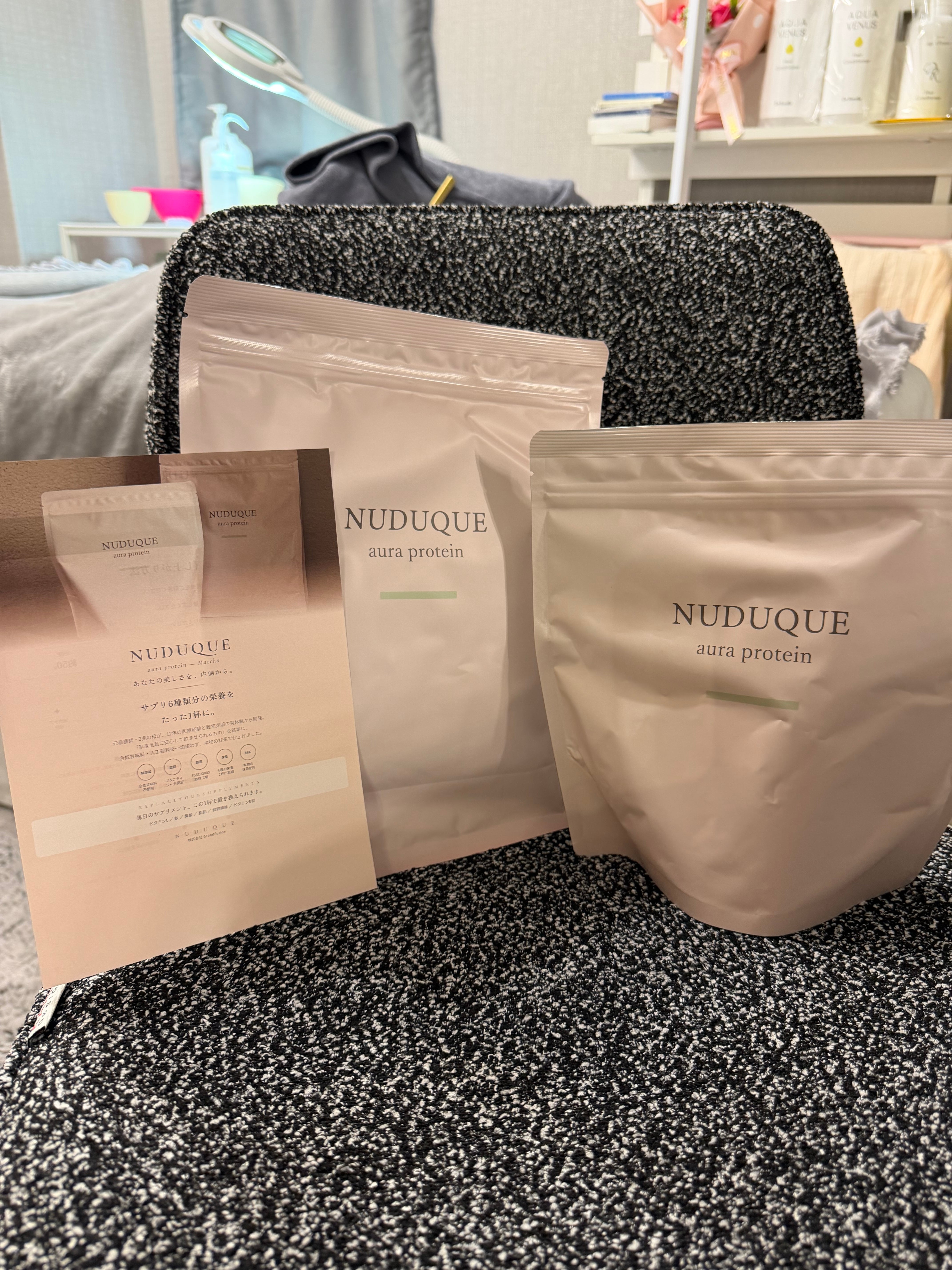 1kg】NUDUQUE｜無添加｜抹茶プロテイン｜ヌドゥーク｜オーラプロテイン