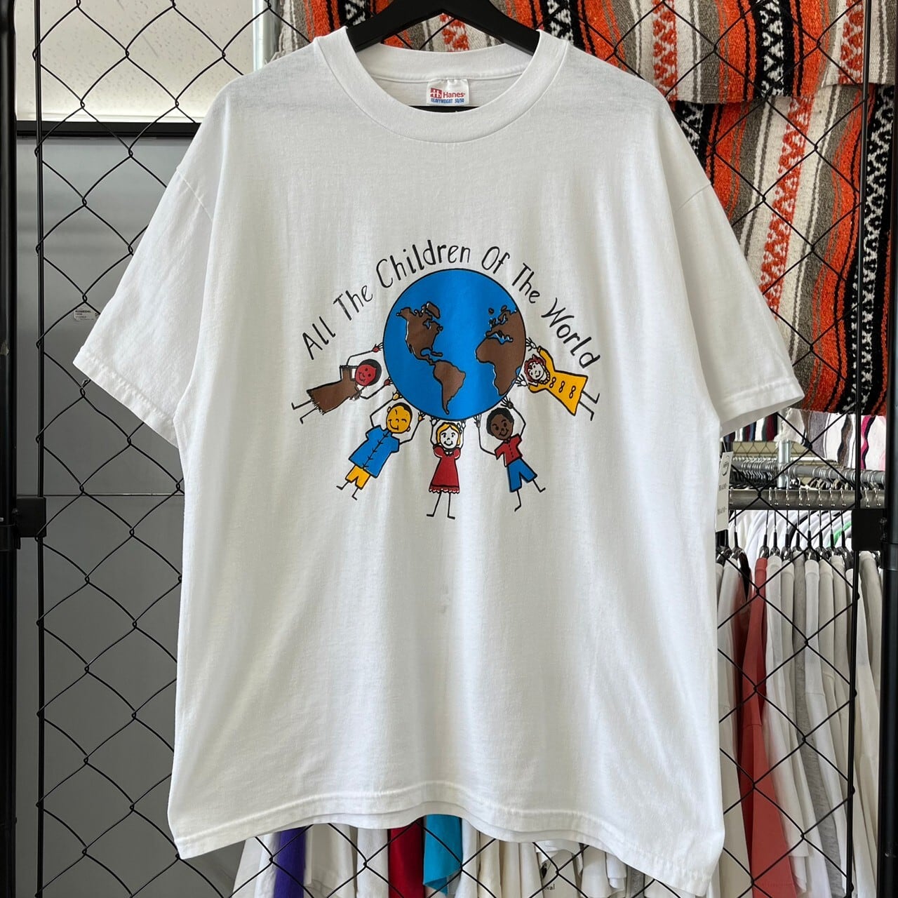 80s 90s 地球 企業 プリントtシャツ ビンテージ アメリカ製 old