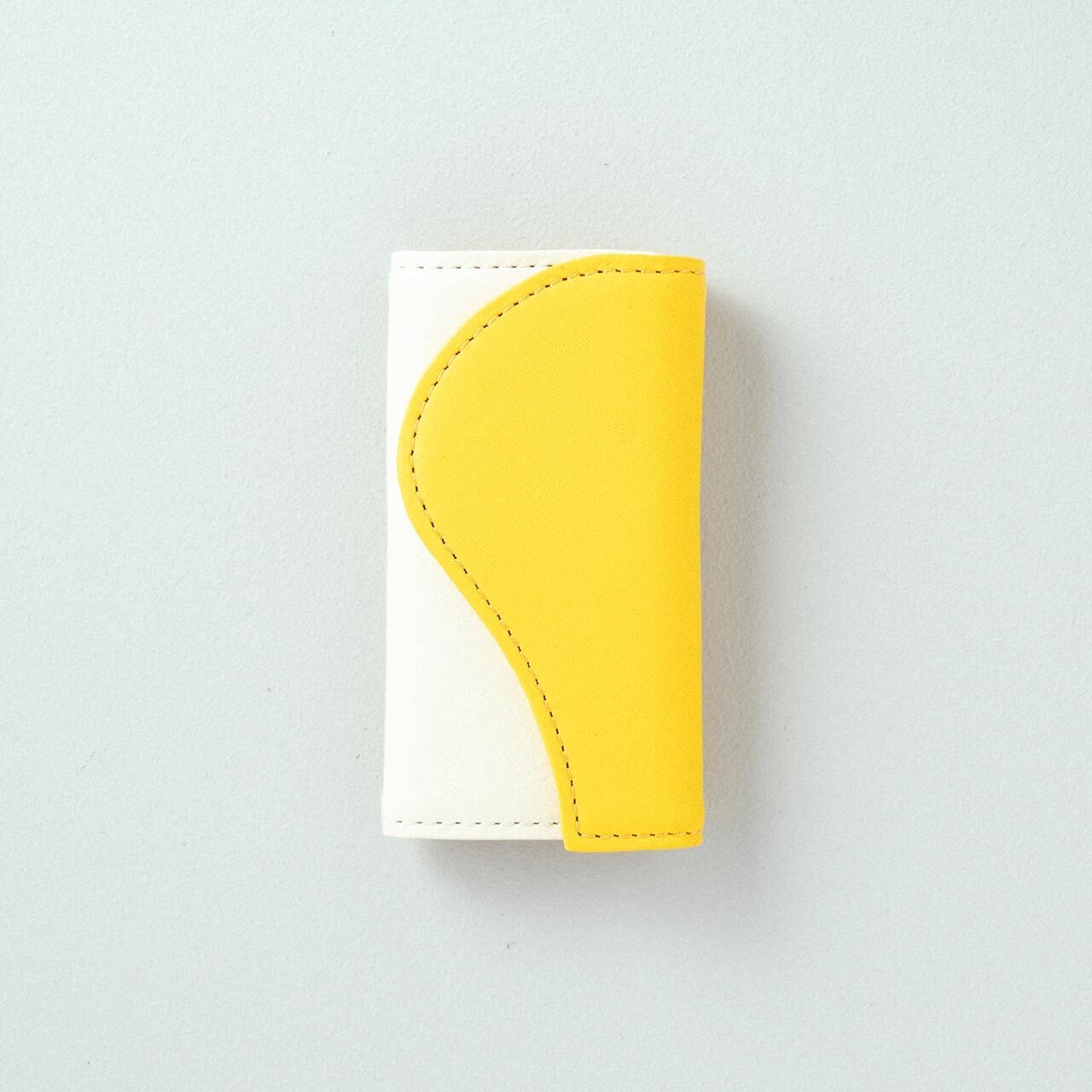 スリムキーケース| ハニービー・アイボリーホワイト・マスタードイエロー