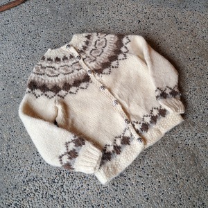 アイスランド製 ロピーカーディガン used [312085]