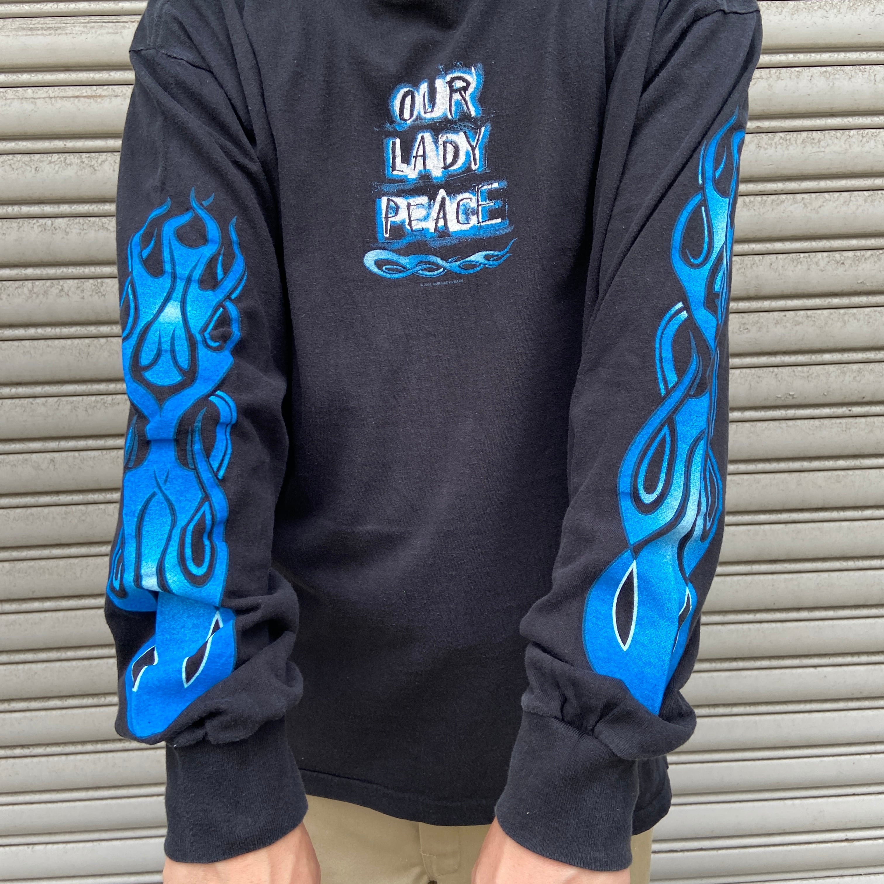 our lady peace ロンT usa製 ファイヤーパターン 00s L | 古着屋 Uan our lady peace ロンT usa製 ファイヤーパターン 00s L | 古着屋 Uan