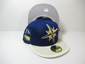 Exclusive NEW ERA 59fifty Seattle Mariners　シアトル・マリナーズ　Dark Royal×Chrome