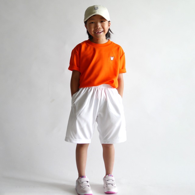 白猫.ゲームTシャツ_KIDS(130-150cm)