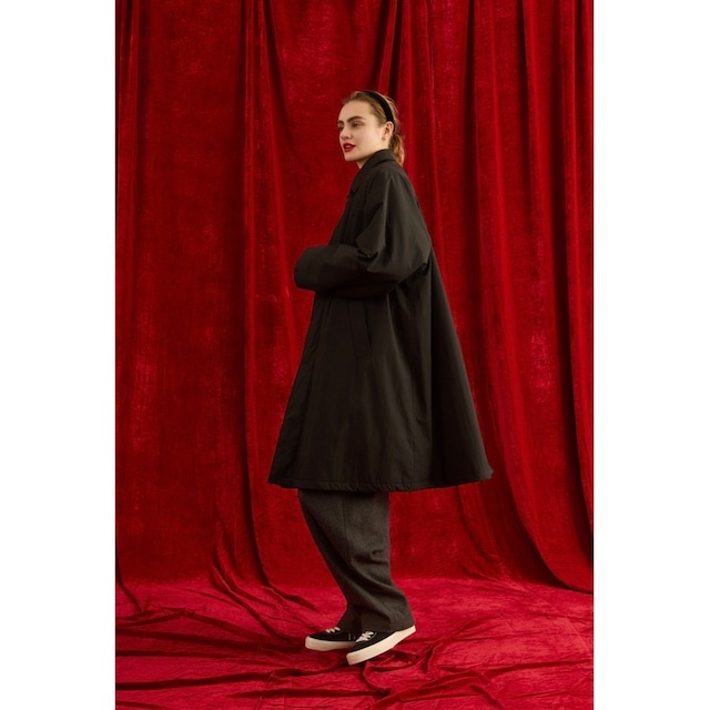 Oblada FEATHER COAT BLACK