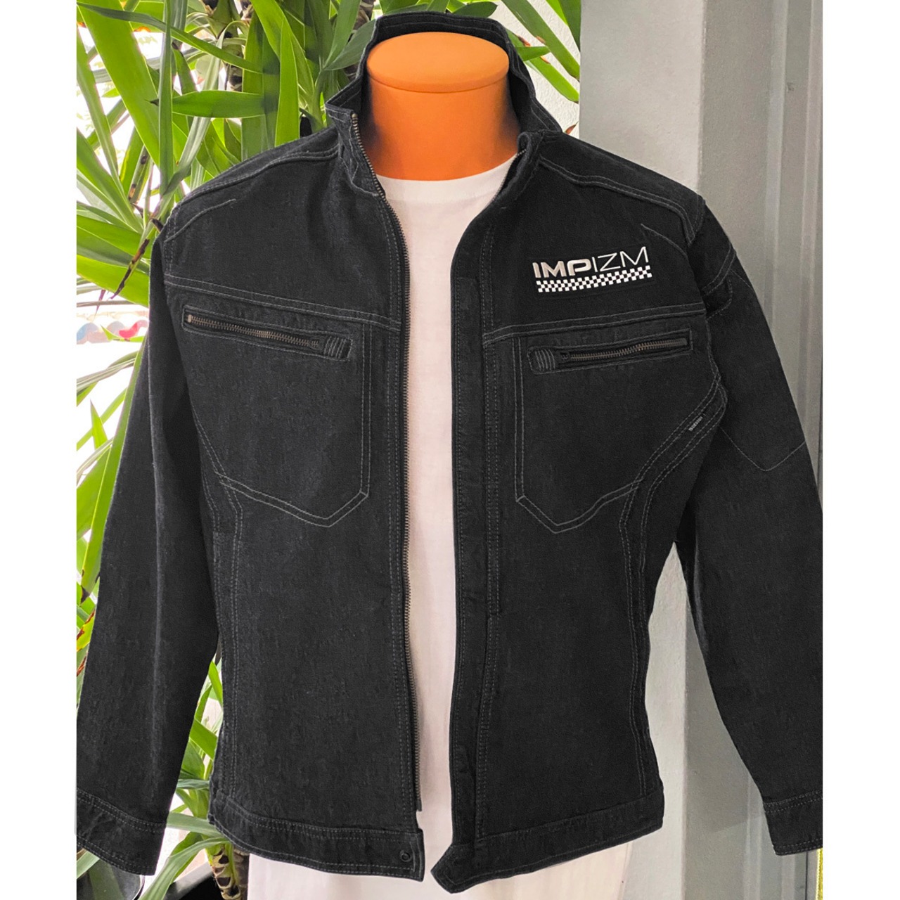 デニムジャケット『IMPIZM』- Black -