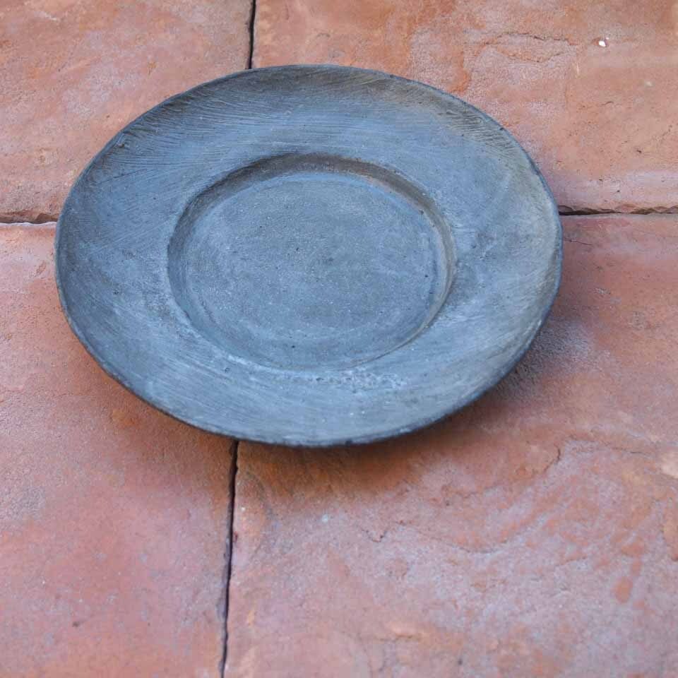 KS#47 古角志奈帆(陶) 線文青中皿