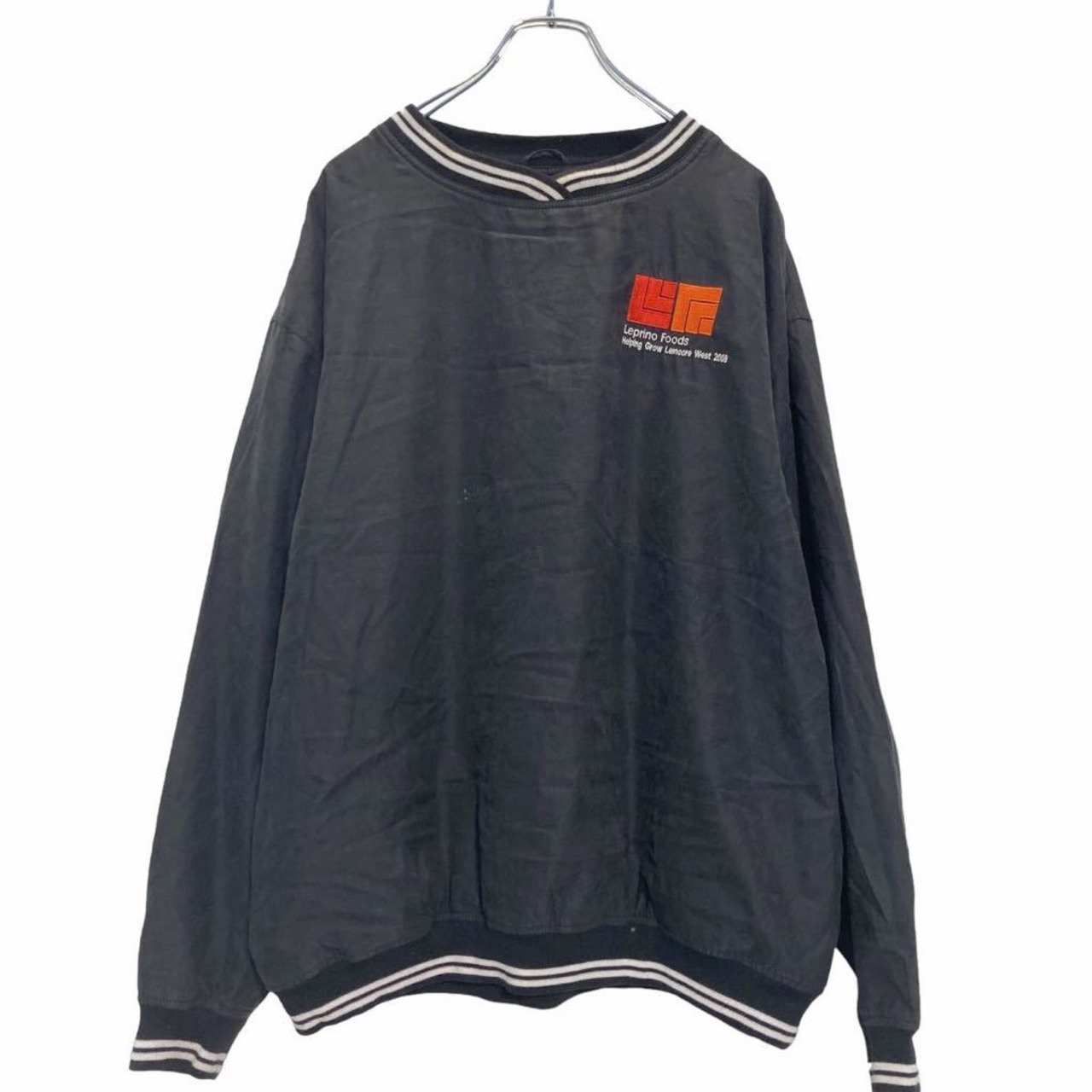 PORT AUTHORITY プルオーバー XL ネイビー ポートオーソリティ Vネック 