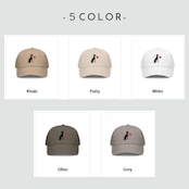 Heart for Iggy 刺繍 キャップ H014