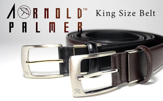アーノルドパーマー ベルト ： メンズ PIN 35mm レザーベルト キング