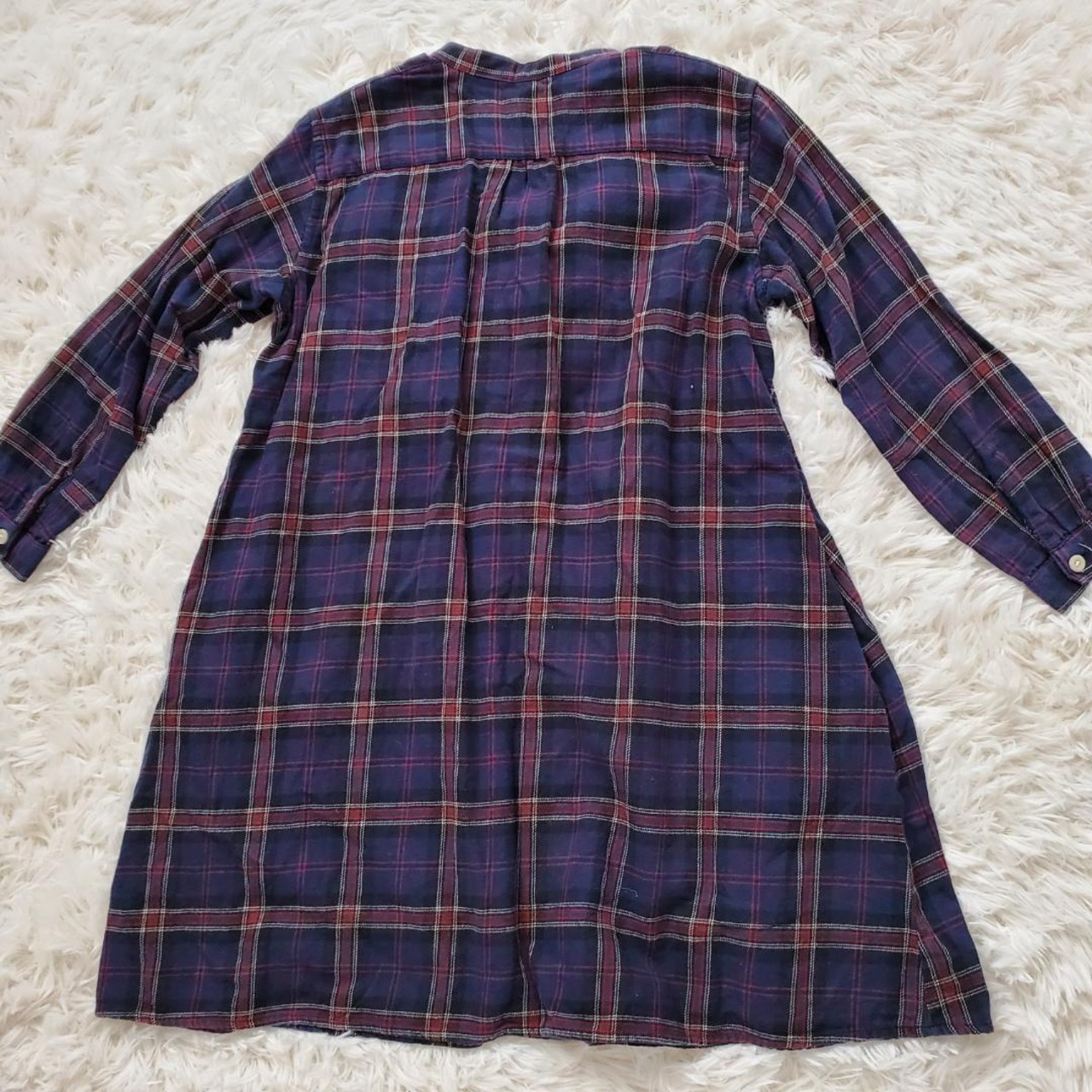 【USED】ユニクロ　春シャツワンピース　美品