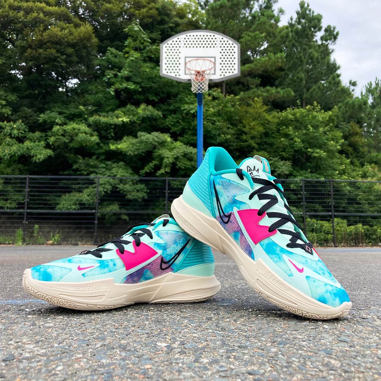 Kyrie low 5 カイリーロー5+レブロンナイキバスケットソックス