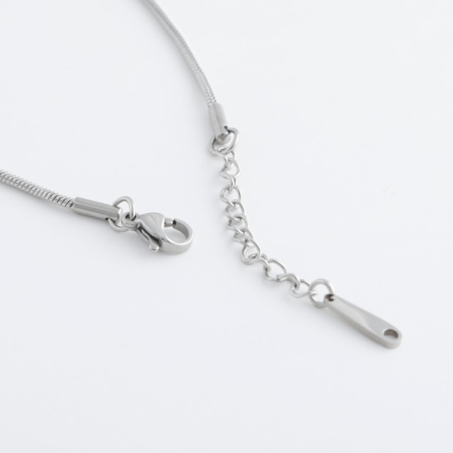 stainless snake anklet