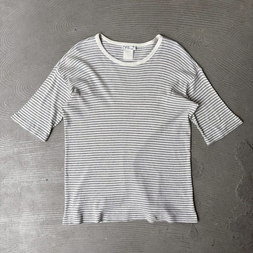 agnes.b / Striped Short sleeve T-shirt