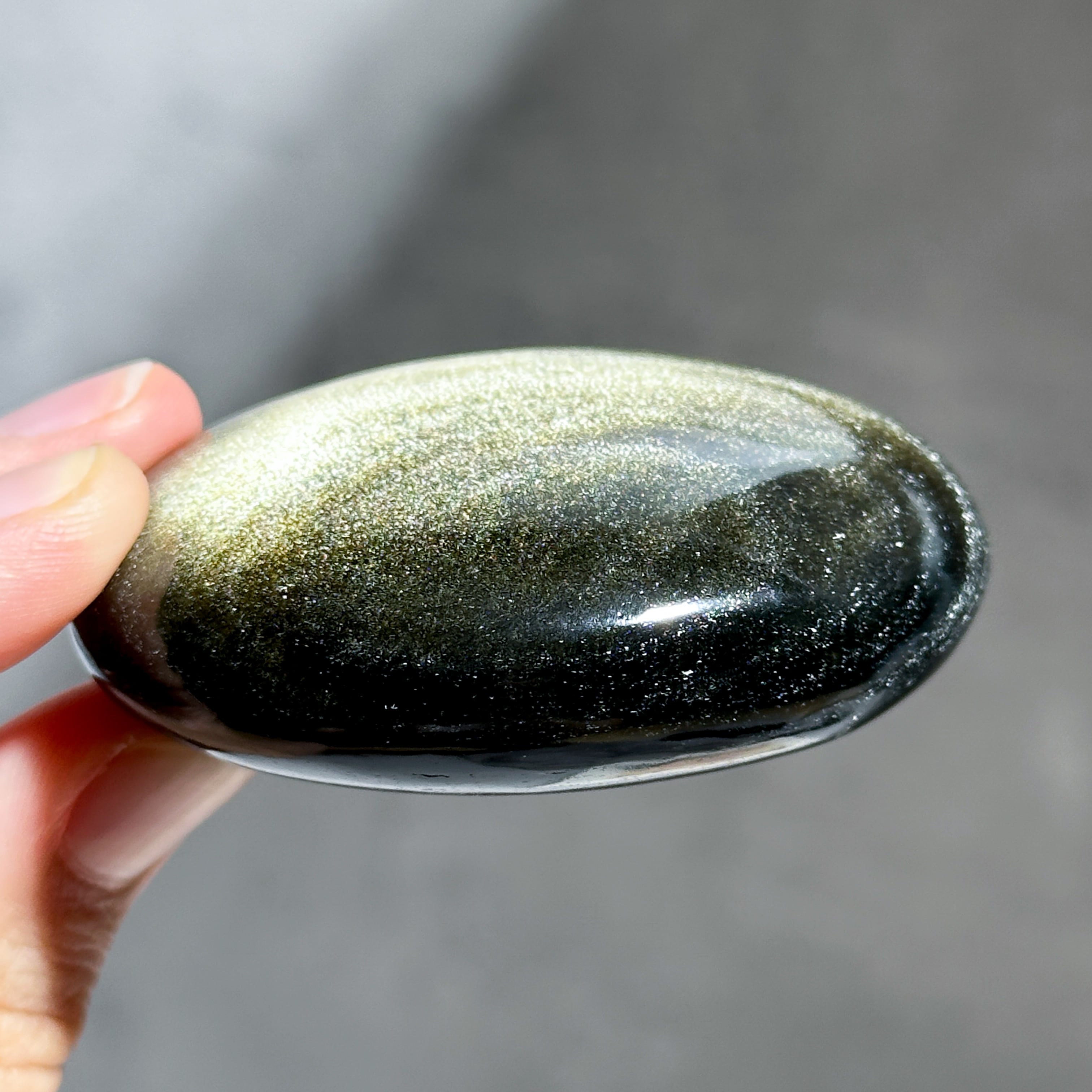 ゴールデンシーンオブシディアン パーム57◇Goldensheen obsidian