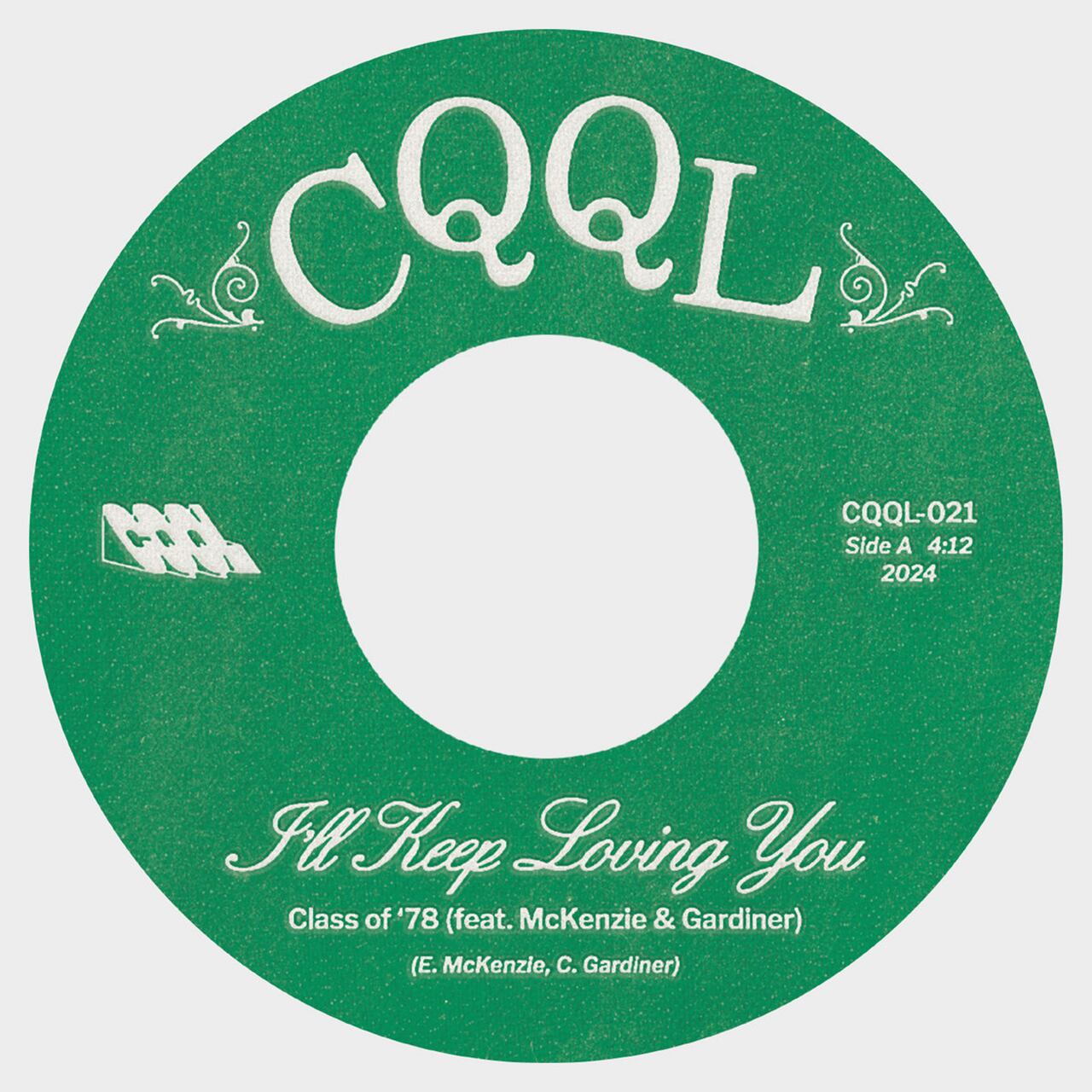 〈残り1点〉【7"】Class Of '78 - I'll Keep Loving You / No Use Hidin'