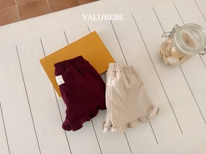 【予約/特典】valu bebe / golden ruffle shorts