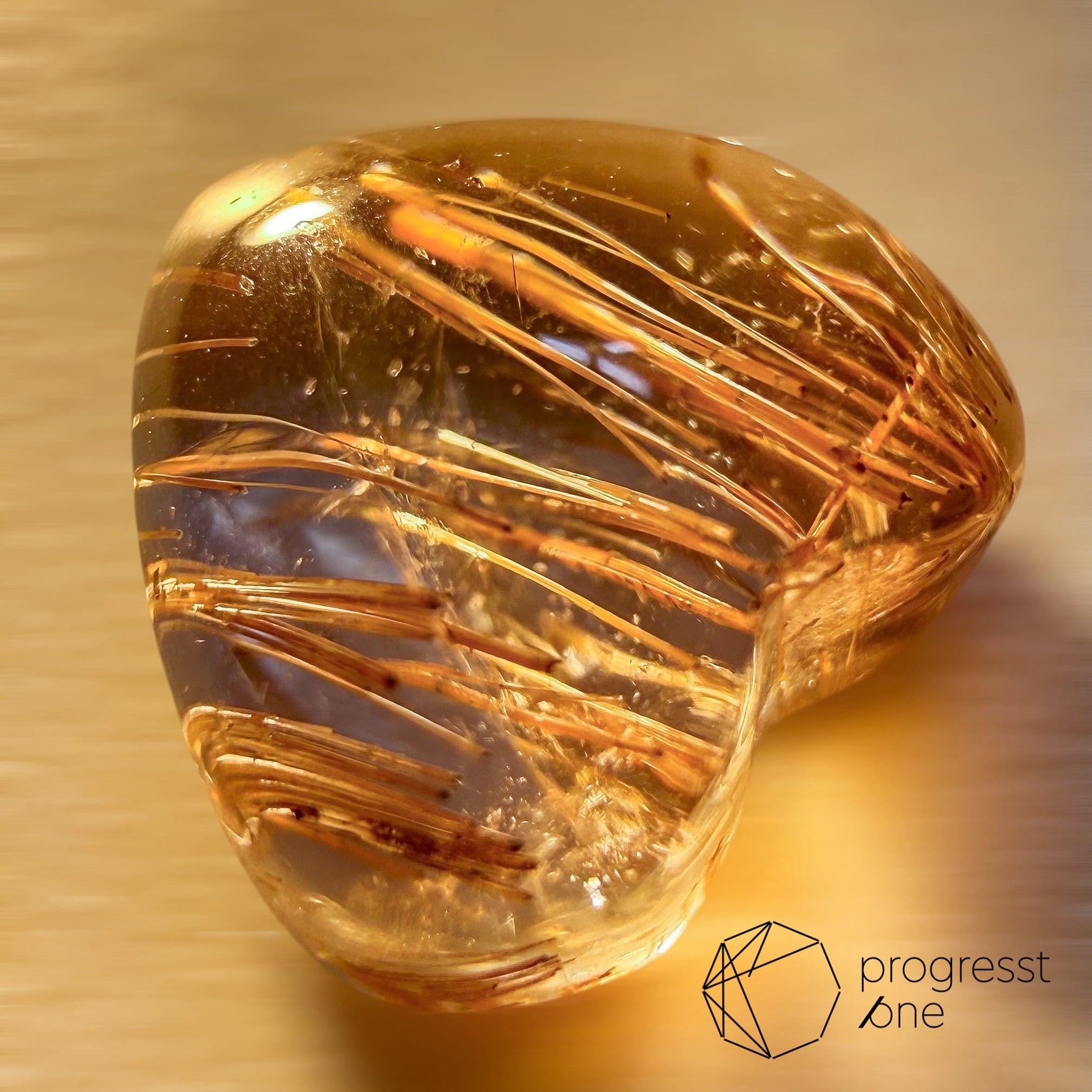 ルチルインクォーツ3.73ct | progresstone