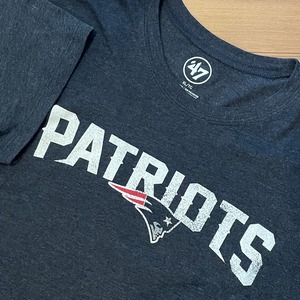 【47Brand】NFL ニューイングランド ペイトリオッツ Tシャツ XL ビッグサイズ アメフト New England Patriots us古着 アメリカ古着