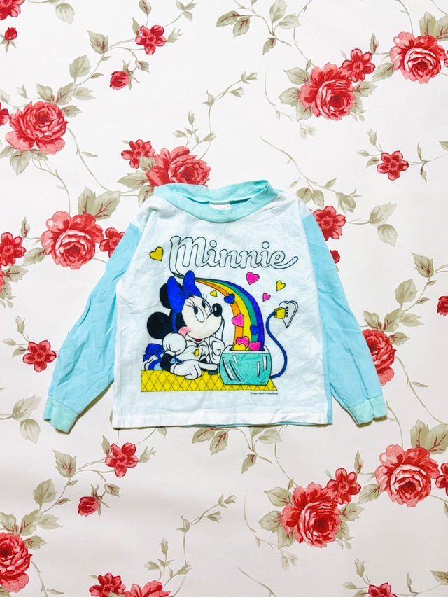 【kids vintage】 minnie long sleeve T-sh.  about2y