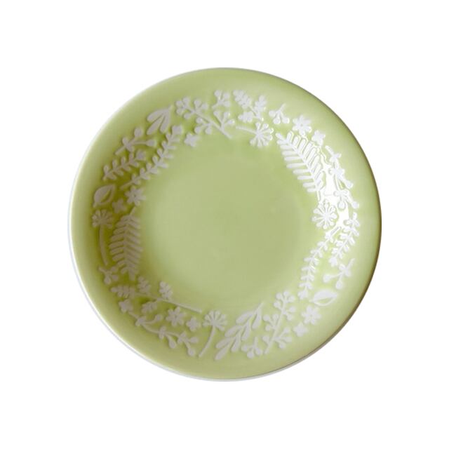 マザーグース あざらし UN型60皿 ラウンド みずいろ | FUTADA