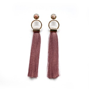 SOL Earrings　GOLD/PINK