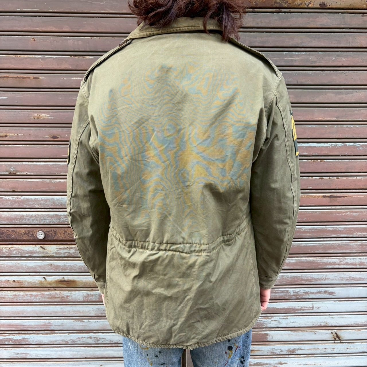 50s 米軍 実物 タンカースジャケット メカニックジャケット 第三機甲