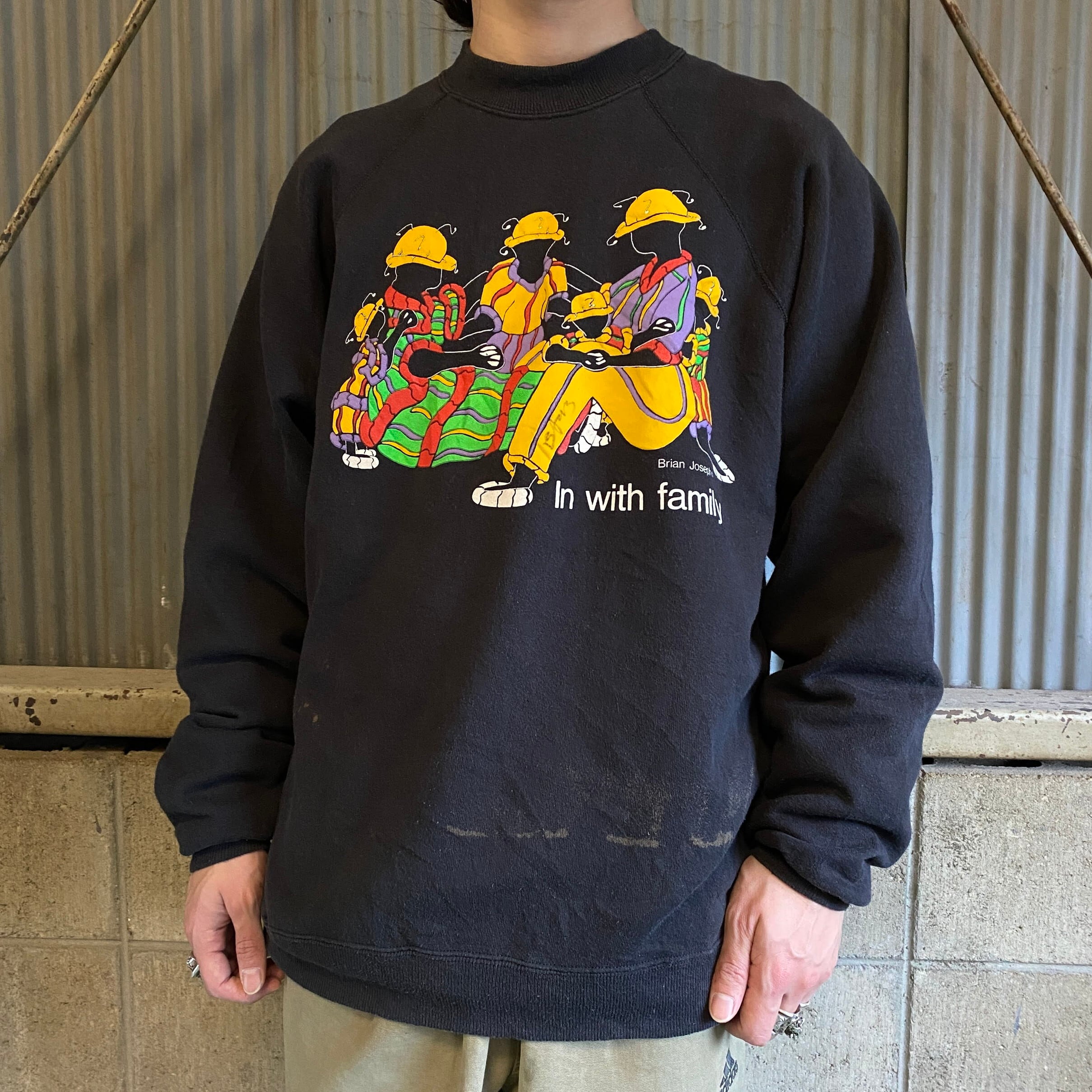 90s　ヴィンテージ　OLDリーボック　Tシャツ　バックプリント　メッセージ