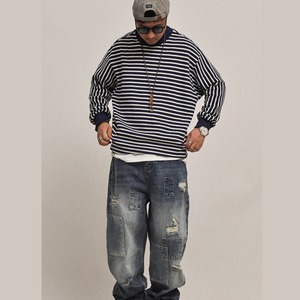 ボーダーフリースライク スウェット A1971