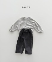 韓国子供服 / BONITO / 26Autumn / ヘンリーネックスウェット / 秋服 *12M~JM *