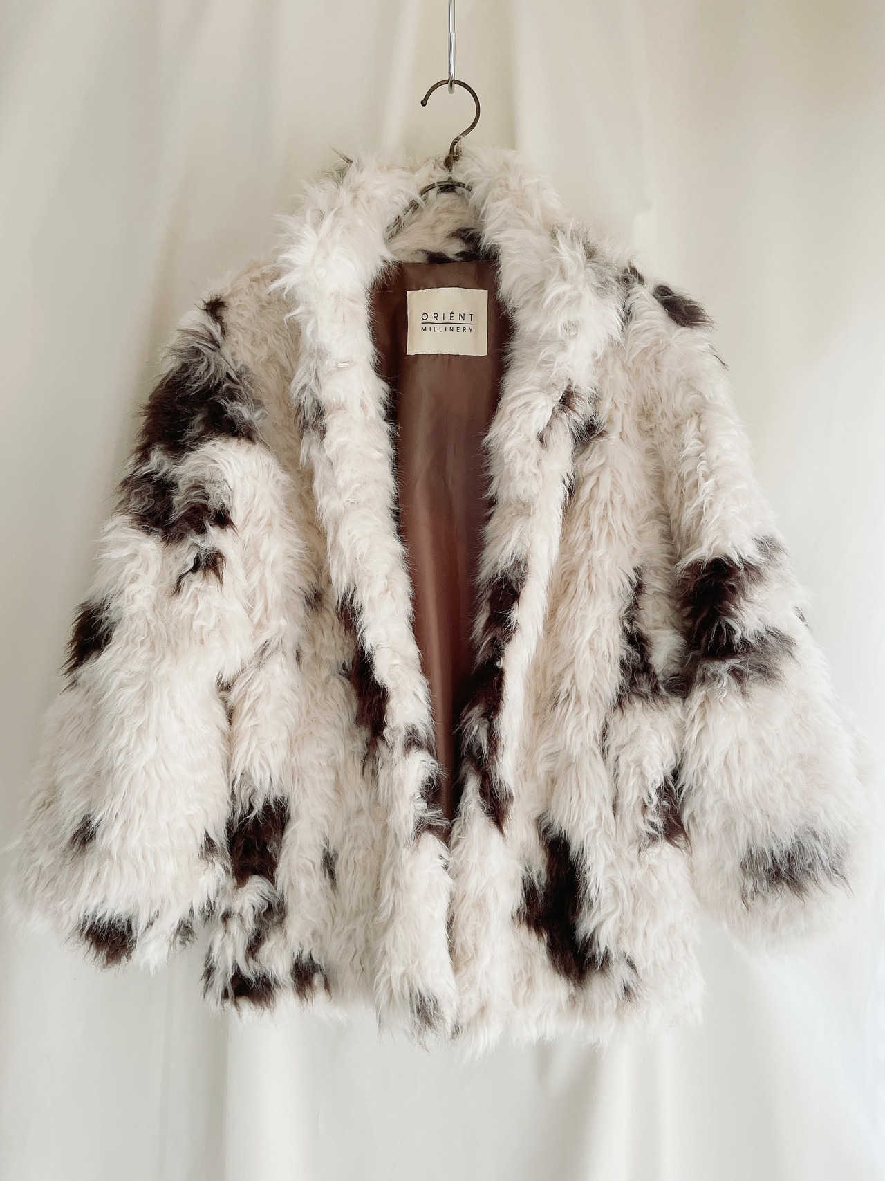 orientkyoto VINTAGE LIKE COW FUR BLOUSON