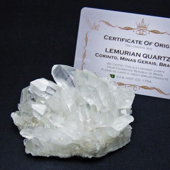 水晶 クラスター 原石 ブラジル ミナスジェライス州 コリント産 レムリアンシード 一点物 172-4173