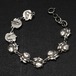 Vintage Rosary Chain Bracelet [STERLING] [Saints Rose Medal]