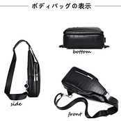 [FSD.WG] ボディバッグ メンズ ショルダーバッグ 斜めがけ メンズ 肩掛けバッグ 大容量 左右両掛け 防水 通勤 通学 旅行 アウトドア 人気