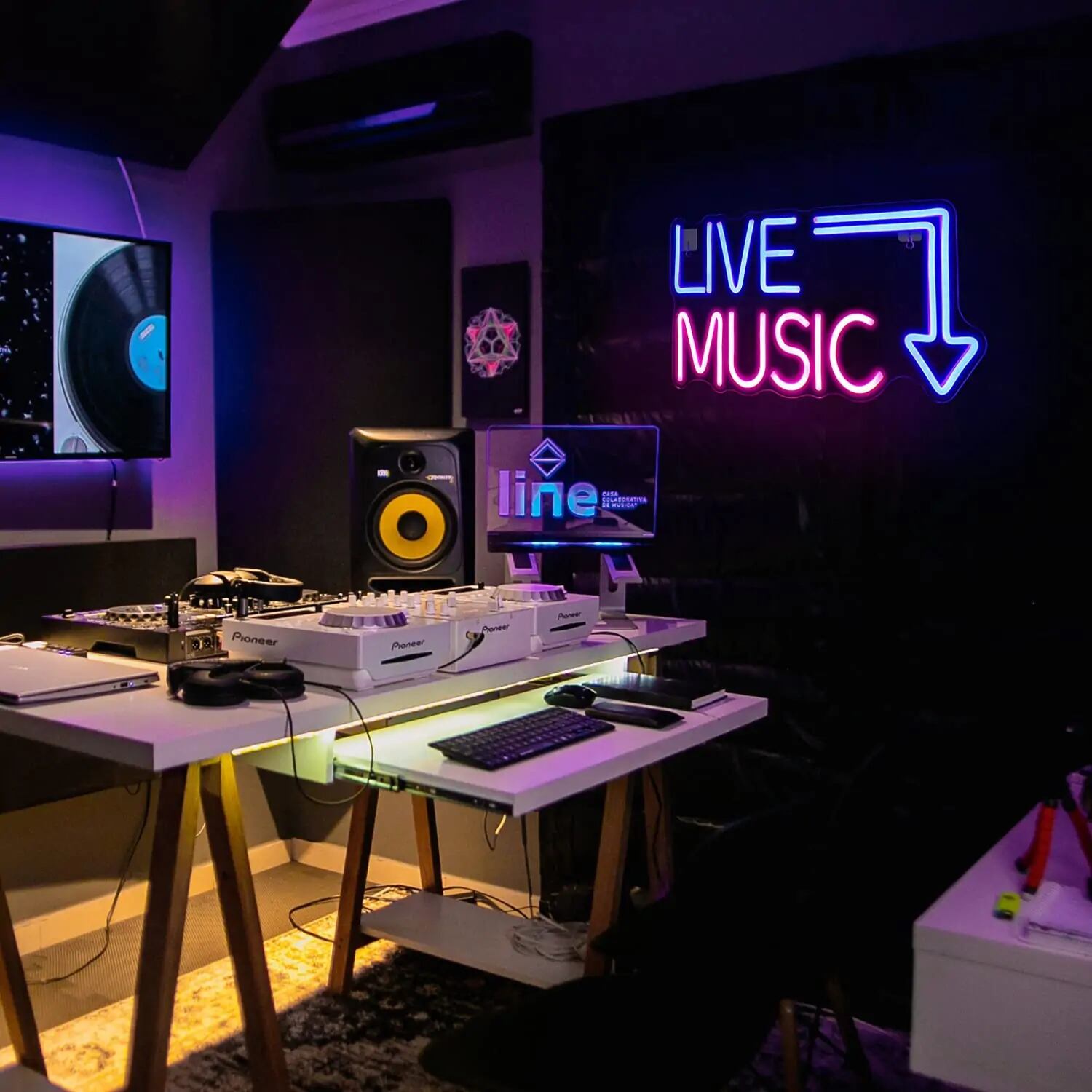 live musicネオンサイン 音楽ネオンライトサイン ネオンバー live musicネオンサイン 音楽ネオンライトサイン ネオンバー