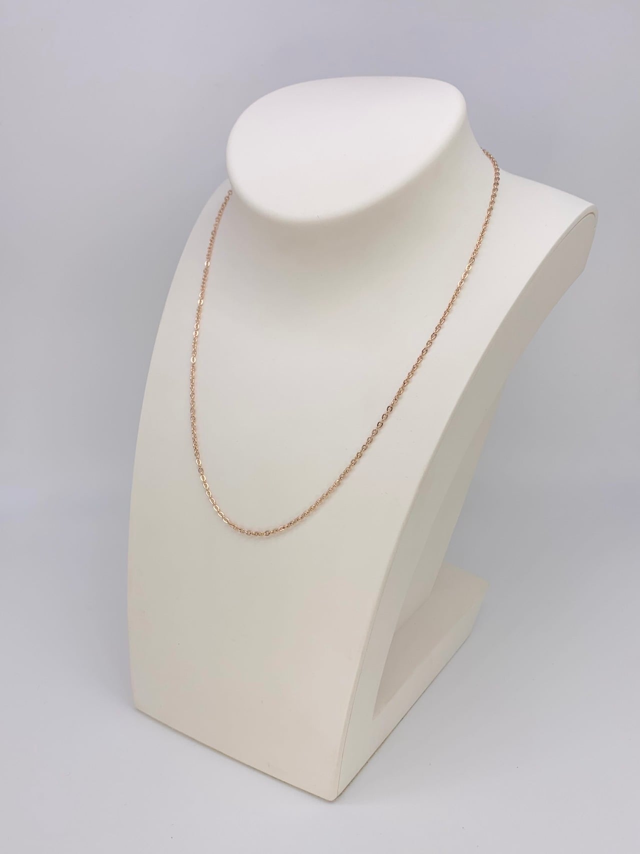 ネックレス Anchor chain ''Basic'' (RG/P) 75cm | qudo-japan ネックレス Anchor chain ''Basic'' (RG/P) 75cm | qudo-japan