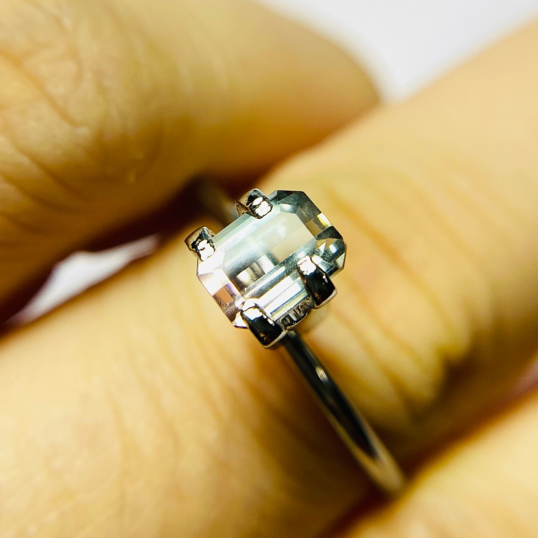 春の景色 バイカラートルマリン