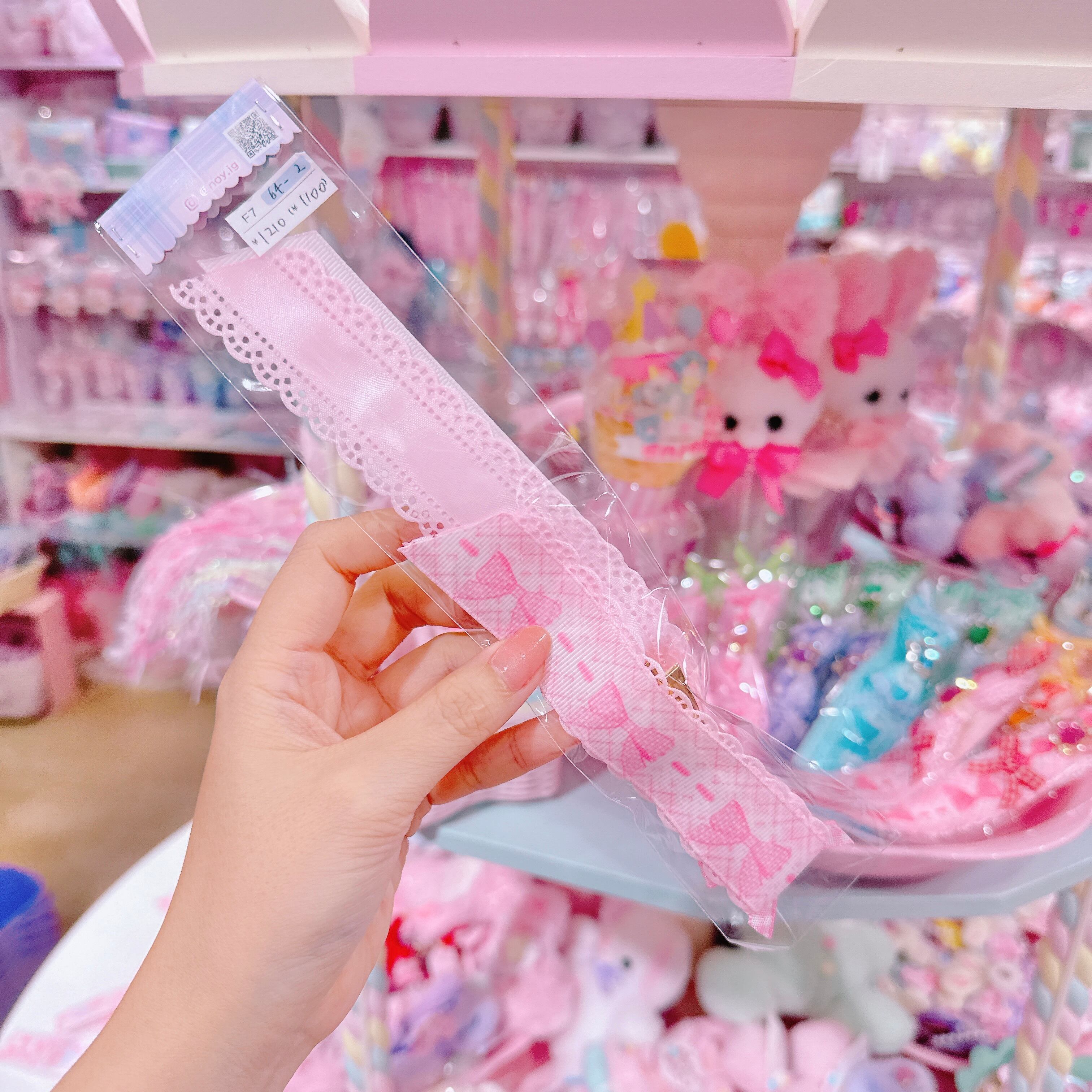 【F7】64-2推し活ポニーオーヘアクリップ