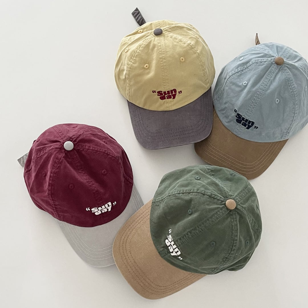 soft top retro embroidery cap