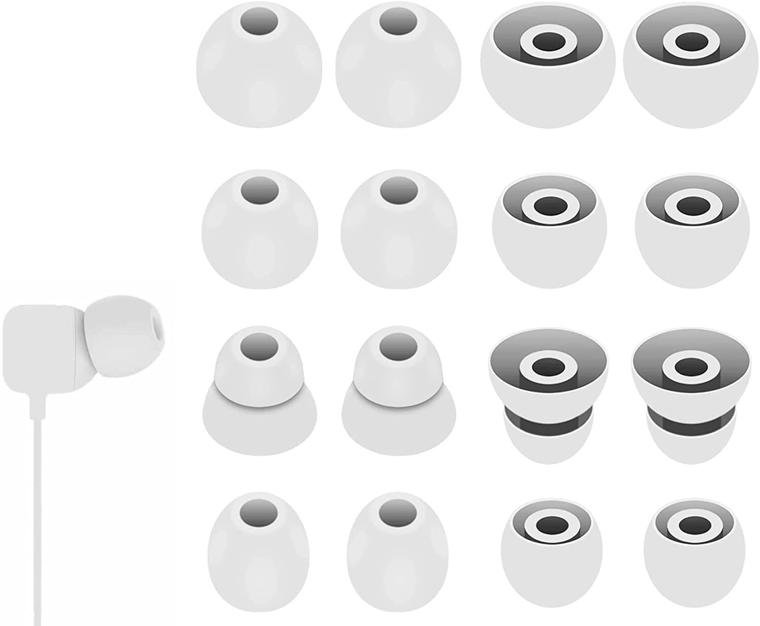 A-Pcas イヤーピース Beats studio budsイヤホン用イヤーチ