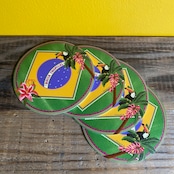 【MALAGUETA マラゲッタ】丸コースター 4枚セット BRISA TOROPICAL