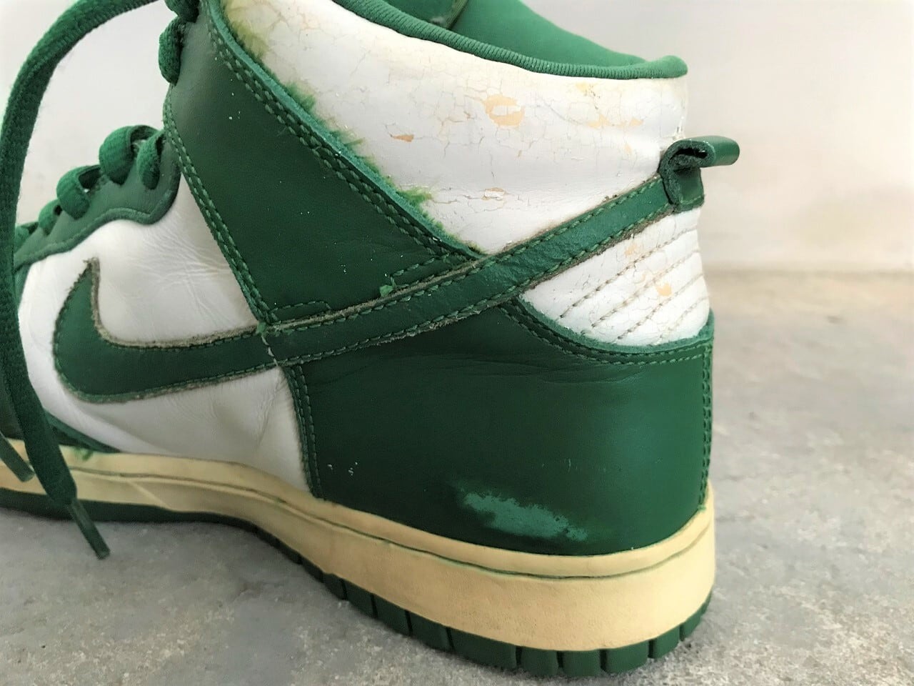 2003 NIKE DUNK HI WHITE/CLOVER 