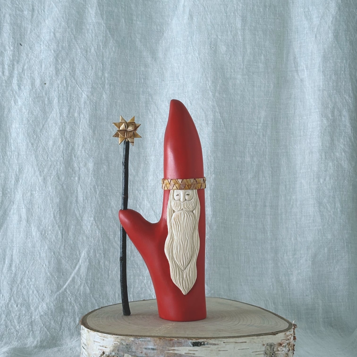 #30 SHIRAKABA SANTA premium red 星杖