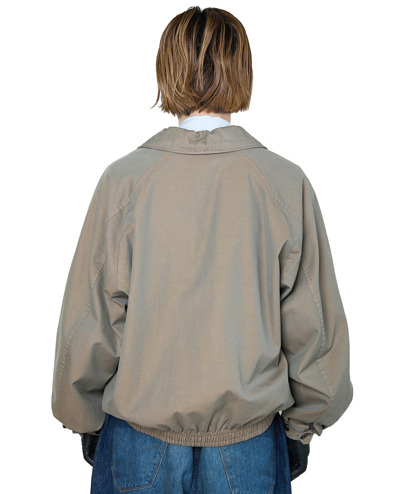 ssstein "VINTAGE HARRINGTON ZIP JACKET〔KHAKI BEIGE〕"