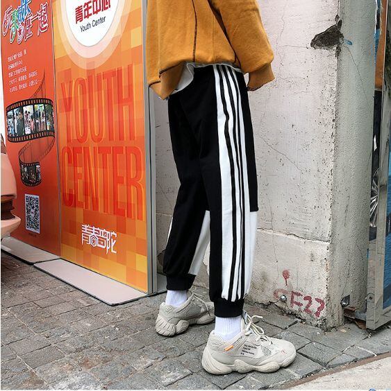 全3色 スウェット ジャージ 部屋着 ウエストゴム サイドライン